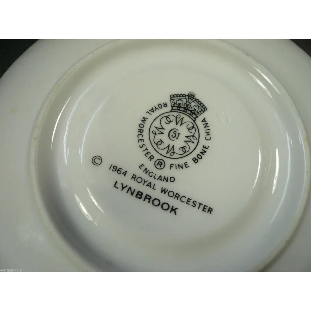 Set of 4 Royal Worcester LYNBROOK 5 1/2
